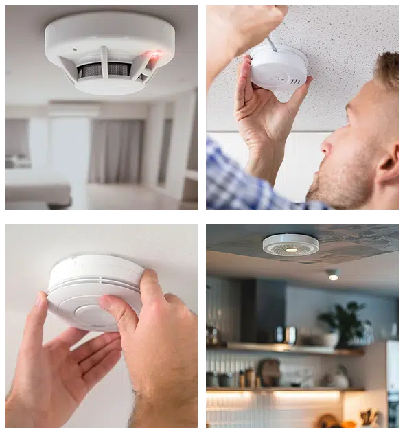 Residential fire alarm systems designed to protect Mobile area homes.